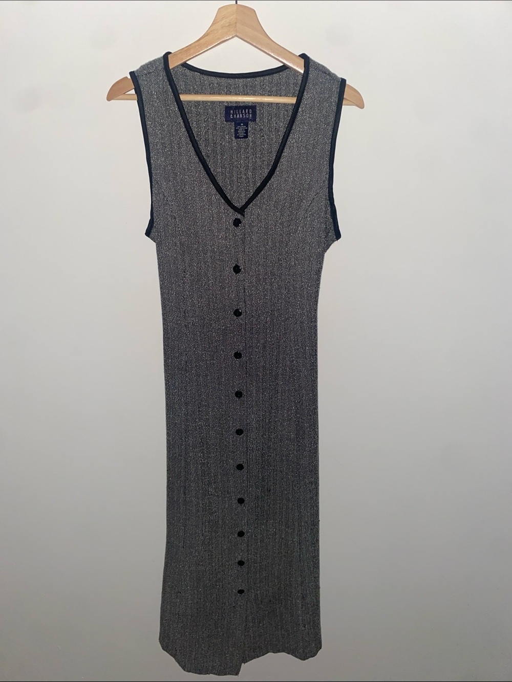 Vintage Hilliard & Hanson Long Midi Dress